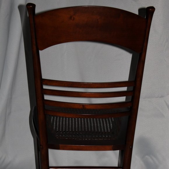 Vintage Wooden Rocking Chair - Picture 7 of 9